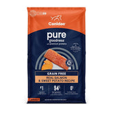 Canidae, Canidae Pure Grain Free Lid Dry Dog Food, Salmon & Sweet Potato, 1 Each/24 lb