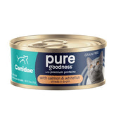 Canidae, CANIDAE Pure Adore Wet Cat Food, Salmon & Whitefish in Broth, 24Each/2.46 Oz (Count of 24)