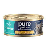 Canidae, CANIDAE Pure Adore Wet Cat Food, Tuna, Chicken & Whitefish in Broth, 24Each/2.46 Oz (Count of 24)