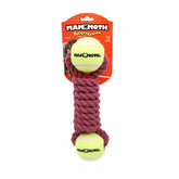 Mammoth Pet Products, Mammoth Pet Products Twister Bone w/2 Tennis Balls Dog Toy, Purple, 1 Each/LG, 12 in