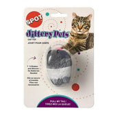 Spot, Plush Jittery Mouse Cat Toy, 3 Inch