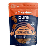 Canidae, PURE Heaven Grain Free Biscuit Dog Treats Salmon And Sweet Potato, 1 Count / 11 Oz