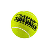 Petsport USA, Tuff Ball Dog toy Yellow, 2.5 Inches (Case Of 12)