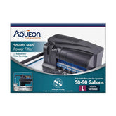 Aqueon, SmartClean Power Filter With EcoRenew Filter Cartridge, 1 Count / 50-90 Gallons