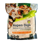 Galapagos, Galapagos Aspen Digs Natural Aspen Bedding Substrate, Tan, 8 Quarts