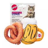 Spot, Spot American Take Out Cat Toy, 1 Each / 2 Pack / Assorted