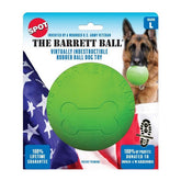 Spot, Spot Barrett Ball Dog Toy, Green, 5 Inches, Large