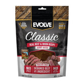 Buttons And Bows, Evolve Classic Jerky Bites Beef Bison, 12 Oz