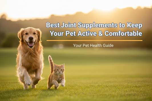 Best Joint Supplements to Keep Your Pet Active & Comfortable