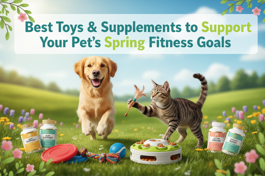 Best Toys & Supplements to Support Your Pet’s Spring Fitness Goals