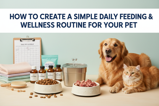 How to Create a Simple Daily Feeding & Wellness Routine for Your Pet