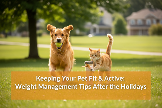 Keeping Your Pet Fit & Active: Weight Management Tips After the Holidays