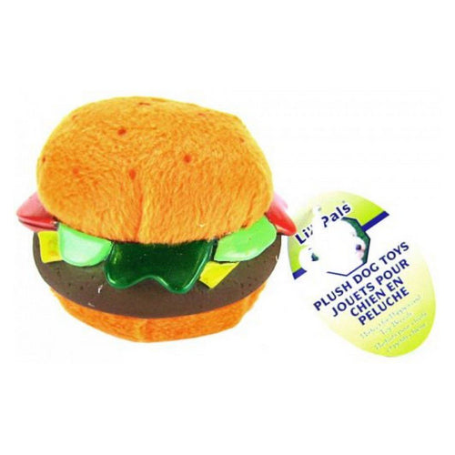 Plush Hamburger Dog Toy Hamburger Dog Toy by Li'l Pals