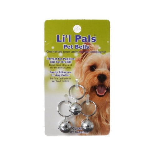 Pet Bells - Silver Silver Pet Bells, 3 ct by Li'l Pals