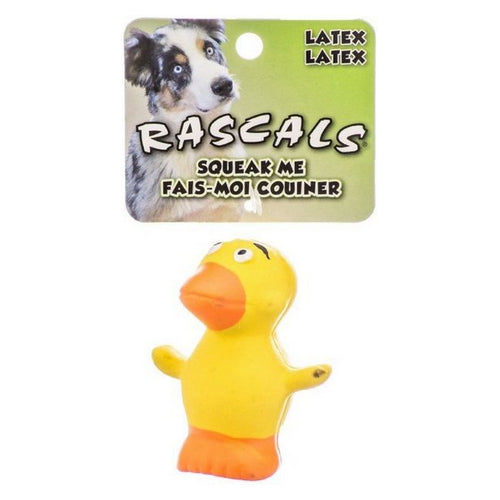Coastal Pet, Rascals Latex Duck Dog Toy, 2.5