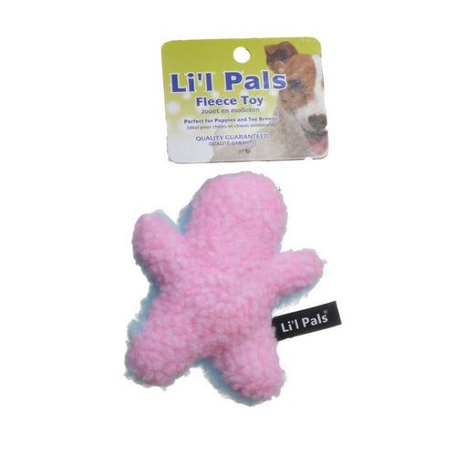 Plush Man Dog Toy Plush Man Shaped Dog Toy by Li'l Pals