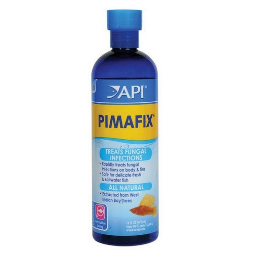 API, PimaFix Antifungal Fish Remedy, 16 oz Bottle (Treats 946 Gallons)