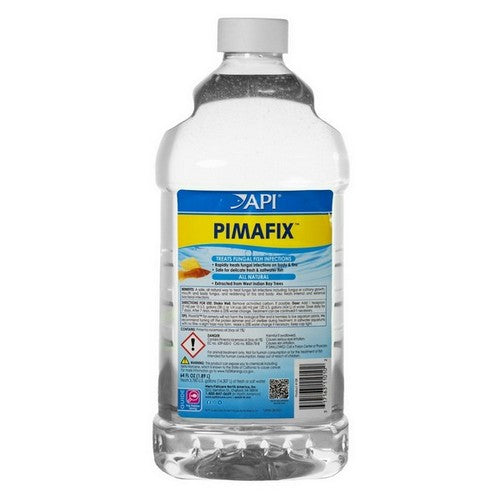 API, PimaFix Antifungal Fish Remedy, 64 Oz (Treats 3,786 Gallons)