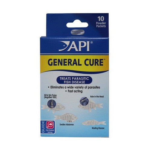 API, General Cure Powder, 10 Packets - (325 mg Each)