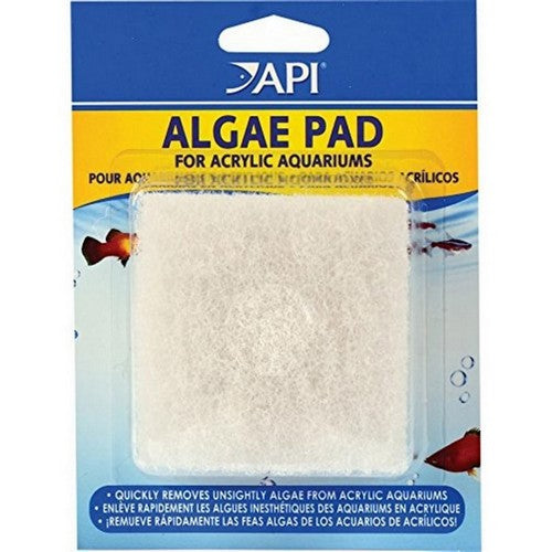 API, Doc Wellfish's Hand Held Algae Pad for Acrylic Aquariums, Algae Pad - Acrylic