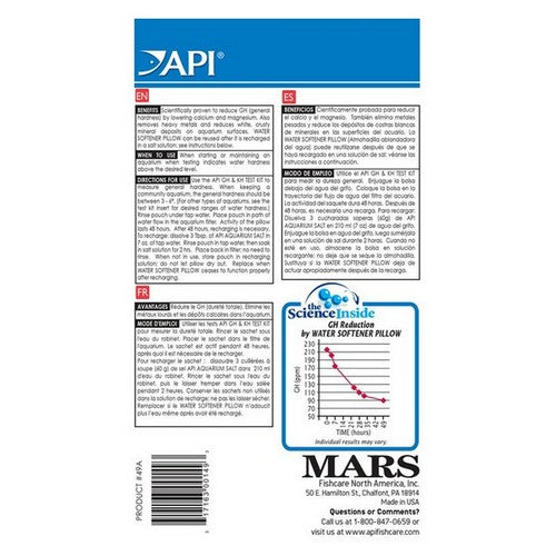 API, Water Softner Pillow, 2 oz (Treats up to 20 Gallons)