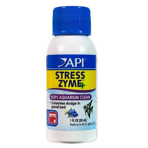 API, Stress Zyme Plus, 1 oz (Treats 60 Gallons)