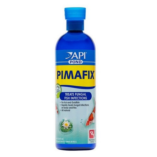 PimaFix Antifungal Remedy for Koi & Goldfish 16 oz (Treats 2,400 Gallons) by Pond Care