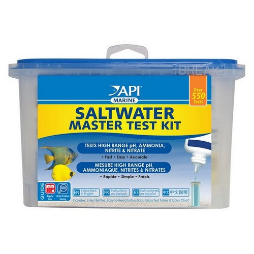 API, Saltwater Master Test Kit, 550 Tests