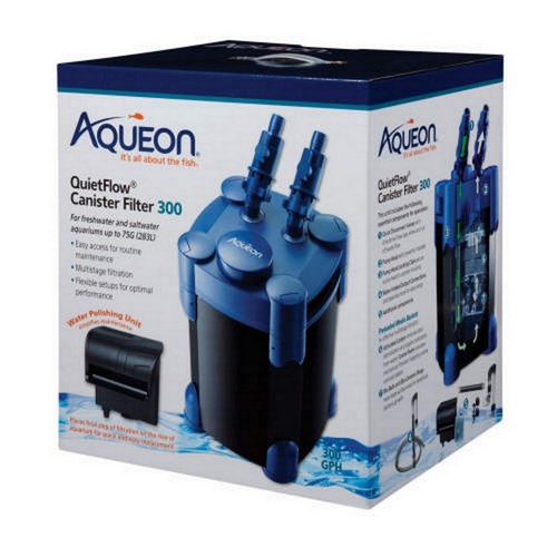 Aqueon, QuietFlow Canister Filter 300, 1 Count