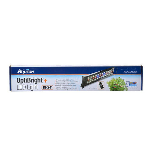 OptiBright Plus LED Aquarium Light Fixture 18"-24" Fixture by Aqueon