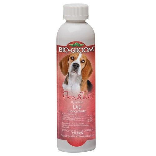 Bio Groom, Flea & Tick Pyrethrin Dip, 8 oz