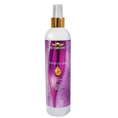 Bio Groom, Indulge Argan Oil Daily Brushing Aid Spray, 12 oz