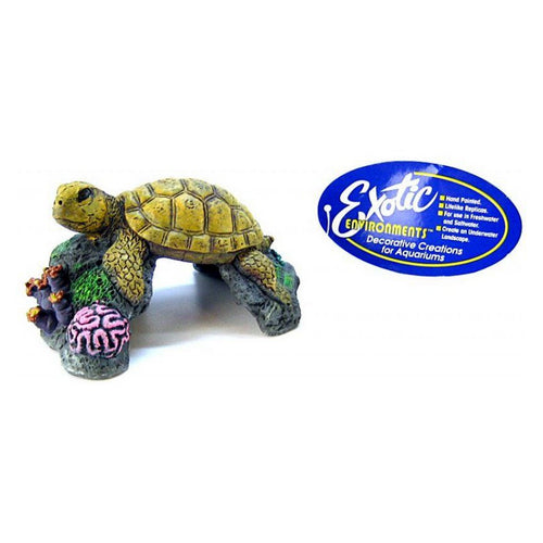 Sea Turtle Ornament 5"L x 4"W x 2.5"H by Blue Ribbon Pet Products
