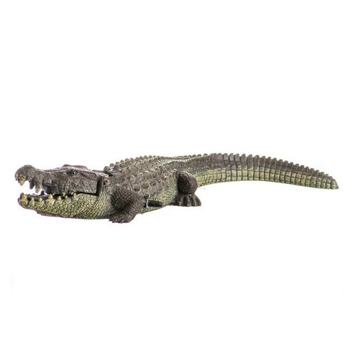 Exotic Environments Bubbling Alligator Aquarium Ornament 11.5"L x 3.5"W x 1.5"H by Blue Ribbon Pet Products