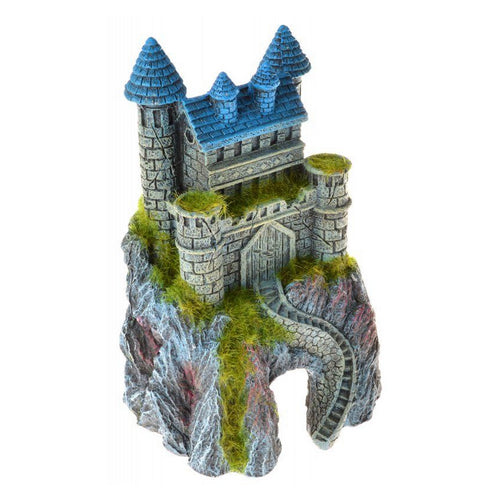 Blue Ribbon Pet Products, Exotic Environments Mountain Top Castle with Moss, 1 Count