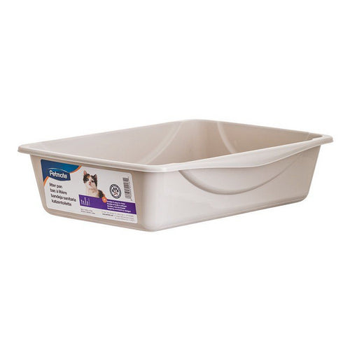 Litter Pan - Gray Small (14.1"L x 10.4"W x 3.5"H) by Petmate