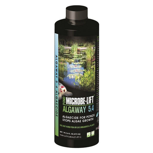Microbe-Lift, Algaway 5.4 for Ponds, 16 oz (Treats 5678 Gallons)