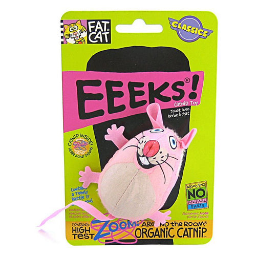 EEEKS Cat Toy with Catnip - Assorted EEEKS Cat Toy with Catnip by Fat Cat