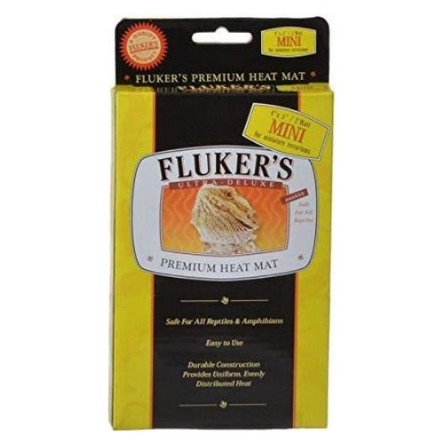 Flukers, Ultra Deluxe Premium Heat Mat, Mini - 4 Watts (Mini Tanks)