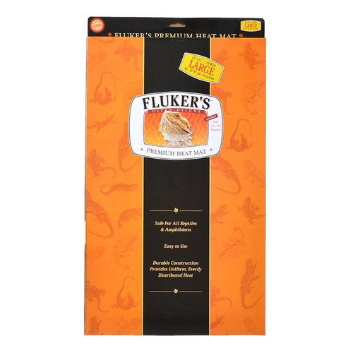 Flukers, Ultra Deluxe Premium Heat Mat, Large - 20 Watts (30-40 Gallons)