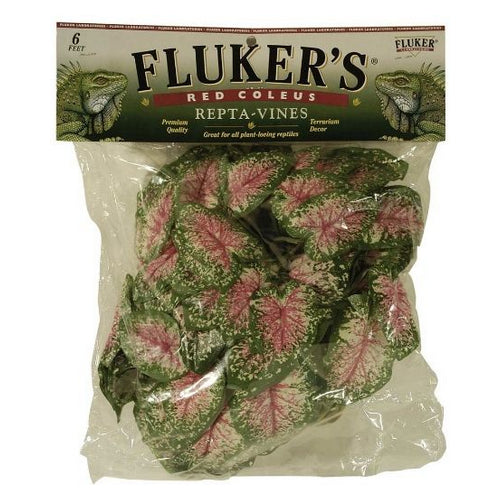 Flukers, Red Coleus Repta-Vines, 6' Long