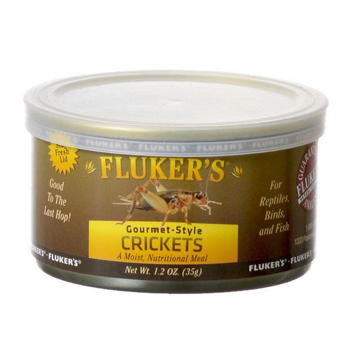 Flukers, Gourmet Style Canned Crickets, 1.2 oz