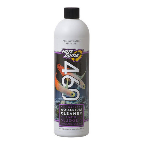 Fritz Aquatics, Fritz Zyme 460 Saltwater Aquarium Cleaner, 16 oz