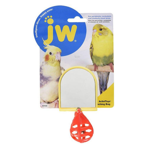 Insight Punching Bag Plastic Bird Toy Punching Bag Bird Toy by JW Pet