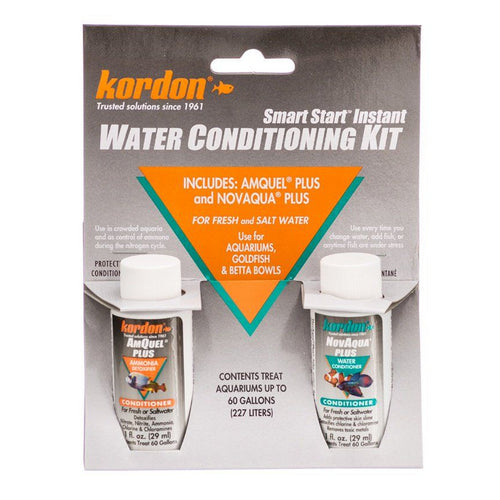 NovAqua + AmQuel Start Smart Instant Water Conditioning Kit 1 oz by Kordon