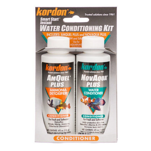 NovAqua + AmQuel Start Smart Instant Water Conditioning Kit 4 oz by Kordon