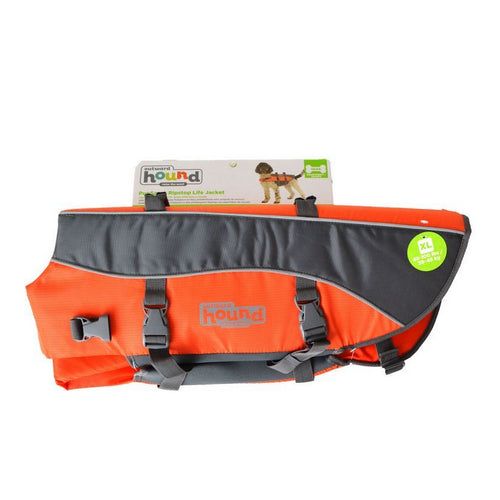 Pet Saver Life Jacket - Orange & Black X-large - Dogs over 70 lbs (Girth 31"-42") by Outward Hound