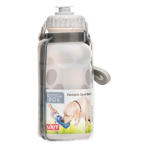 Lixit, Thirsty Portable Water Bottle For Dogs, 16 Oz