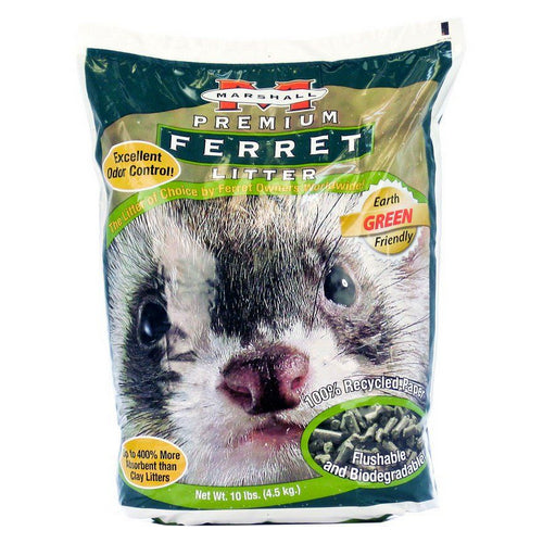 Marshall, Premium Ferret Litter Bag, 10 lbs