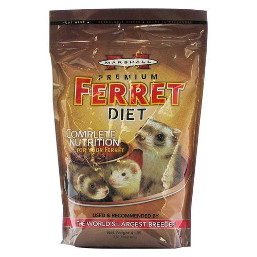 Marshall, Premium Ferret Diet Bag, 4 lbs